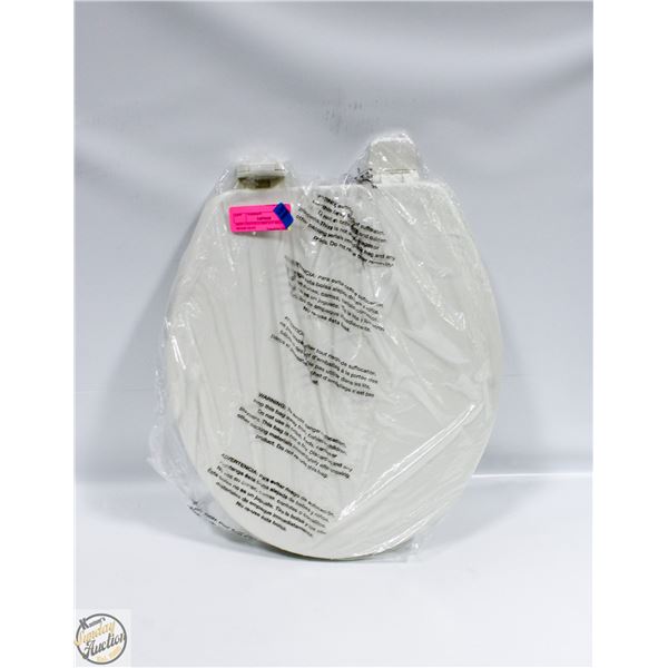 NEW OFF-WHITE CENTOCO BISCUIT MOLDED TOILET SEAT