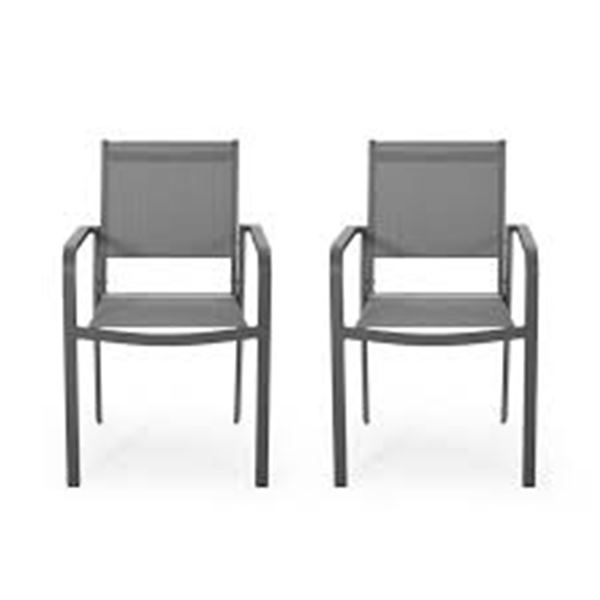 BRAND NEW 2 SET ARINI OUTDOOR DINING CHAIRS
