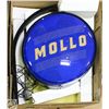 Image 1 : NEW MOLLO LIGHT UP 3D WALL DISPLAY, 17 IN DIAMETER