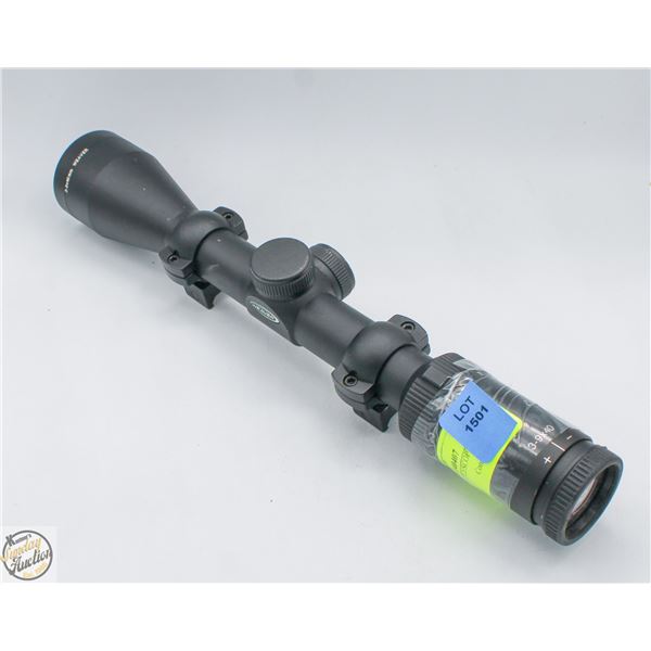 WEAVER 3-9 RIFLESCOPE WITH RINGS