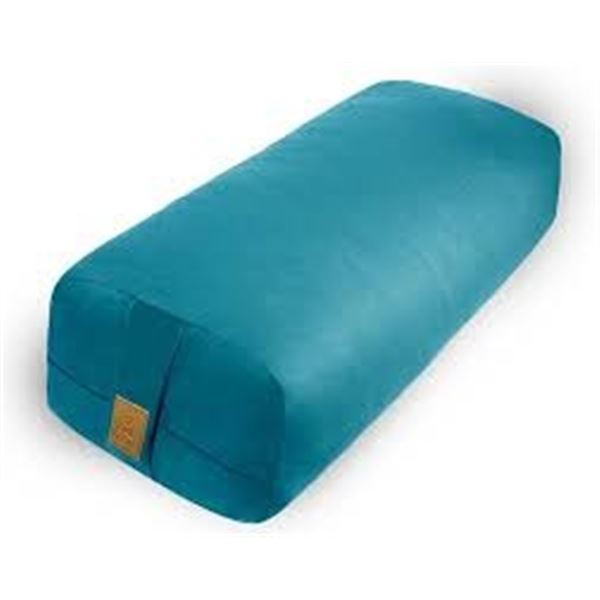 BRAND NEW YOGA BOLSTER CUSHION 66 X 27 X 14CM