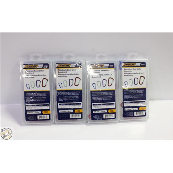 SEALED 4 DYNALINE ALUMINUM SNAP