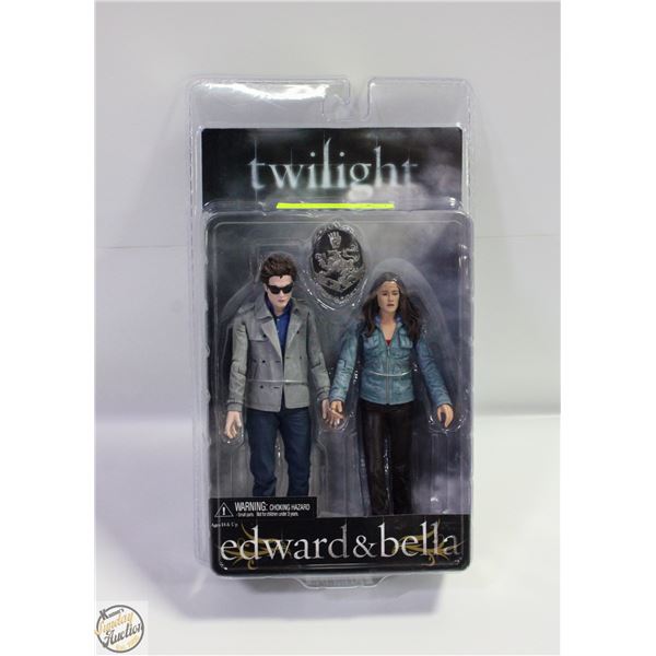 SEALED NECA TWILIGHT EDWARD & BELLA