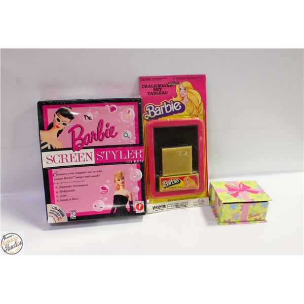 VINTAGE NEW/SEALED BARBIE ITEMS