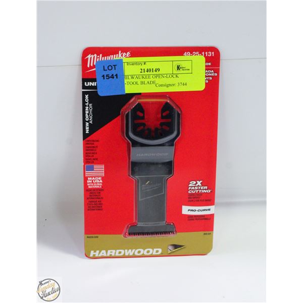 NEW MILWAUKEE OPEN-LOCK MULTI-TOOL BLADE