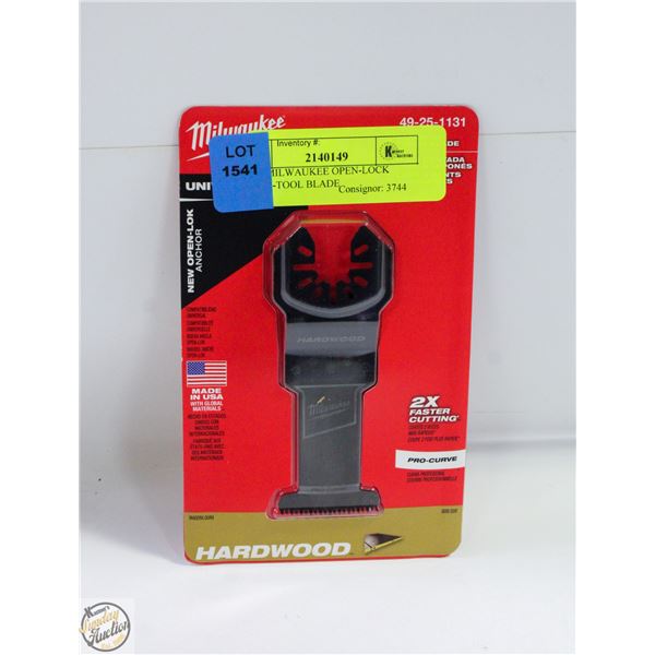 NEW MILWAUKEE OPEN-LOCK MULTI-TOOL BLADE