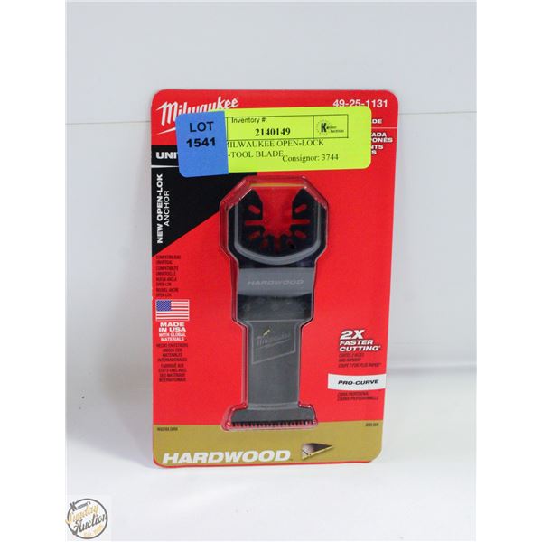 NEW MILWAUKEE OPEN-LOCK MULTI-TOOL BLADE