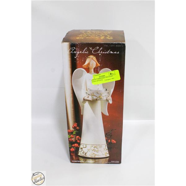 ANGELIC CHRISTMAS TEA LIGHT CANDLE HOLDER