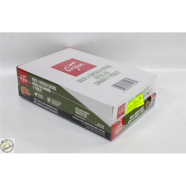 CASE OF 12 CAT FOOD DUCK & CHICKEN 155G BB 10/25.