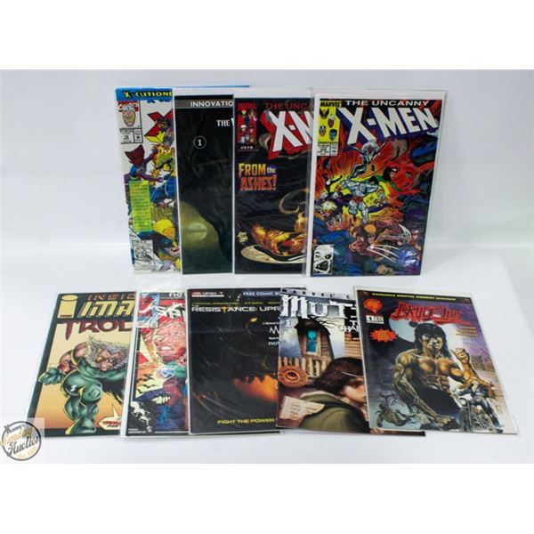 LOT OF 10 COLLECTOR COMICS