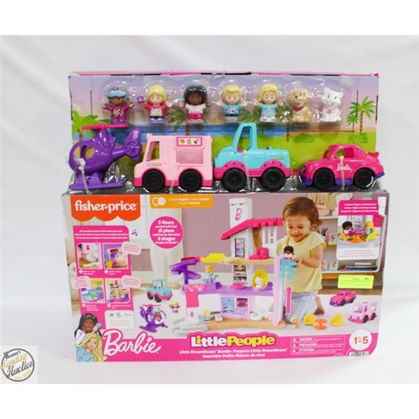 NEW BARBIE FISHER PRICE LITTLE PEOPLE PLAYSET