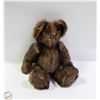 Image 1 : GENUINE FUR ARTOCULATING BEAR HANDMADE