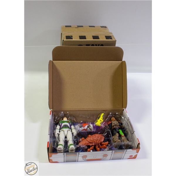 NEW - 2 SETS DISNEY BUZZ LIGHTYEAR TOY SETS