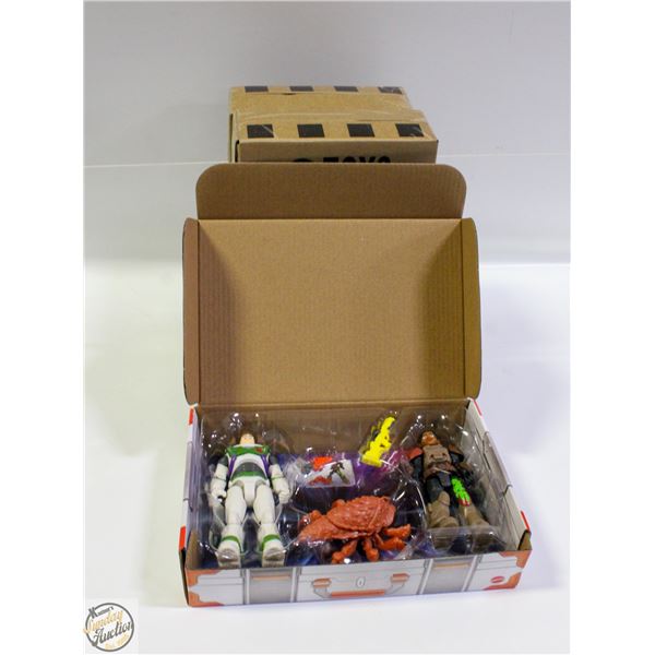 NEW - 2 SETS DISNEY BUZZ LIGHTYEAR TOY SETS