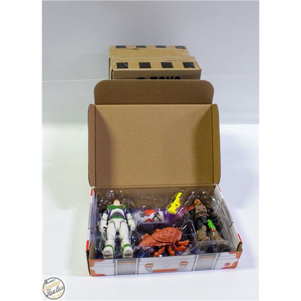 NEW - 2 SETS DISNEY BUZZ LIGHTYEAR TOY SETS