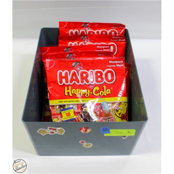 6 NEW SEALED 18PKS HARIBO COLA