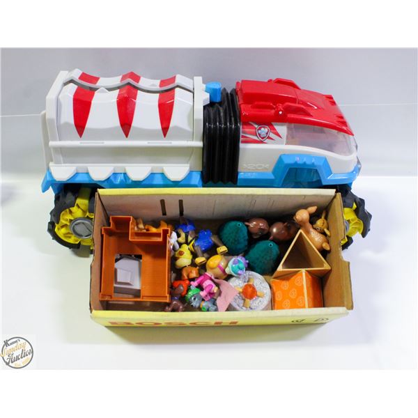 PAWPATROL LARGE FLAT LOT ALL TOGETHER