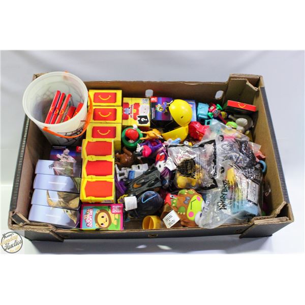 LARGE FLAT OF MCDONALDS COLLECTABLES
