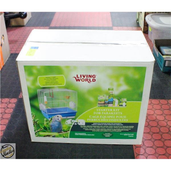 LIVING WORLD STARTER KIT FOR PARAKEETS