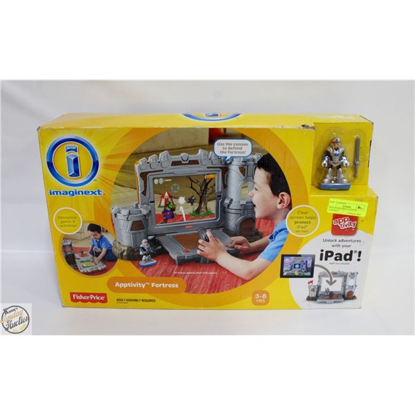 NEW FISHER PRICE ACTIVITY FORTRESS