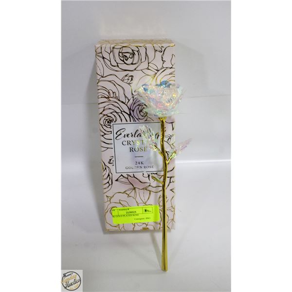 24K GOLD PLATED ROSE