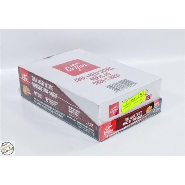 CASE OF 12 CAT FOOD TUNA & BEEF 155G BB 11/25