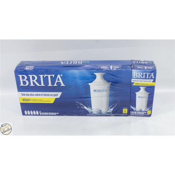 NEW 6 PACK BRITA WATER FILTERS