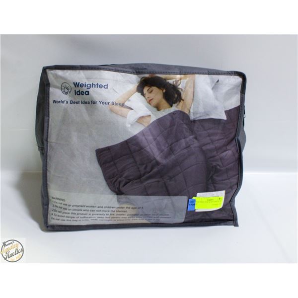 NEW IDEA 15LB QUEEN SIZE 60" X 80"