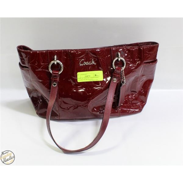ESTATE AUTHENTIC COACH PURSE HAS SOME WEAR-ESTATE