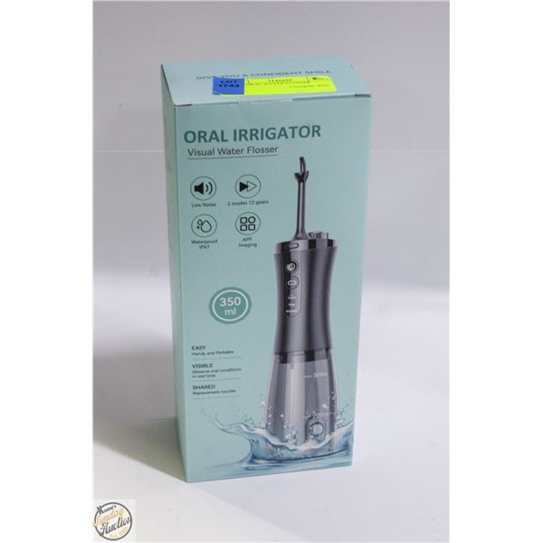 NEW ORAL WATER FLOSSER