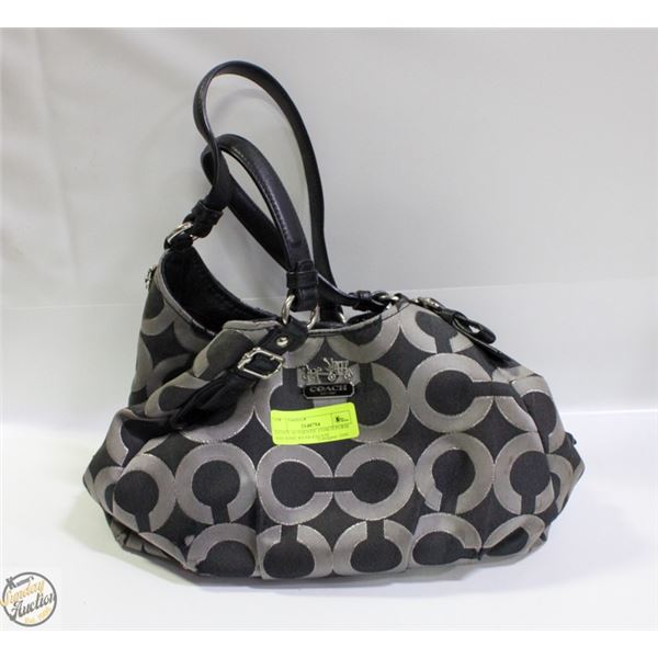 ESTATE AUTHENTIC COACH PURSE HAS SOME WEAR-ESTATE