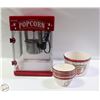Image 1 : THEATER STYLE POPCORN MACHINE WITH 5 BOWLS