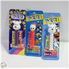 Image 1 : VINTAGE 3 (SEALED) PEZ POLAR BEARS & DUCK