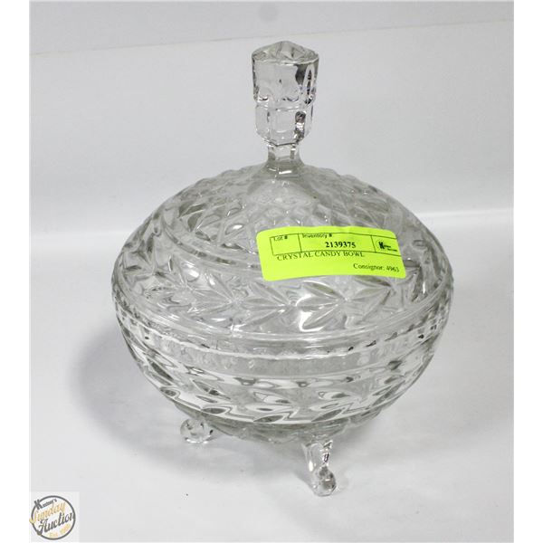 CRYSTAL CANDY BOWL