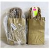 Image 1 : NEW GOLD-TONE BOUTIQUE PAPER BAGS 50PK