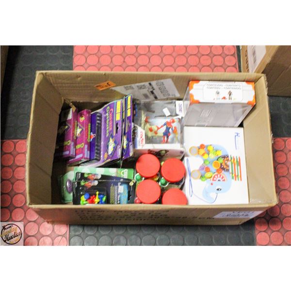 NEW - FLAT OF 18 KIDS TOYS