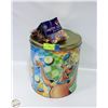Image 1 : SCOOBYDOO METAL BUCKET WITH 1999 NEW
