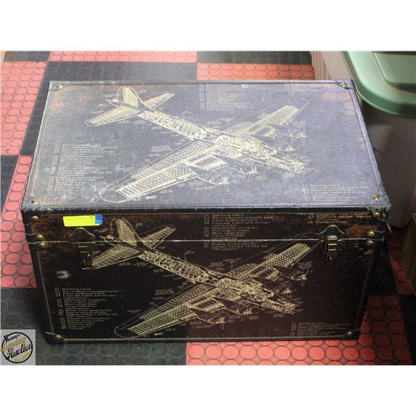 CHEST 26-3/4"W X 16-3/4"D X 15-3/4"H