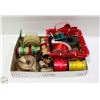 Image 1 : LOT OF ASSORTED CHRISTMAS RIBBON