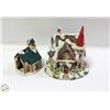Image 1 : CHRISTMAS VILLAGE TEALIGHT HOUSES