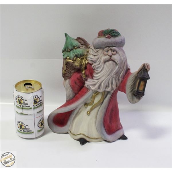 VINTAGE CERAMIC "RENAISSANCE" SANTA- 11" TALL