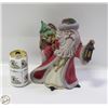 Image 1 : VINTAGE CERAMIC "RENAISSANCE" SANTA- 11" TALL