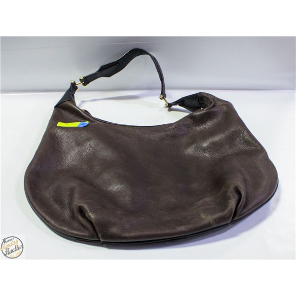 LINDA HICKS LONDON-HARBOUR ISLAND GENUINE LEATHER