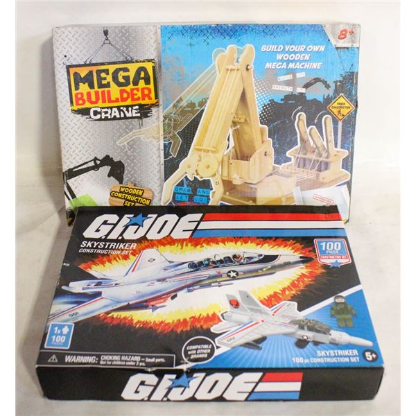 NEW/UNUSED 2 ITEMS MEGA CRANE