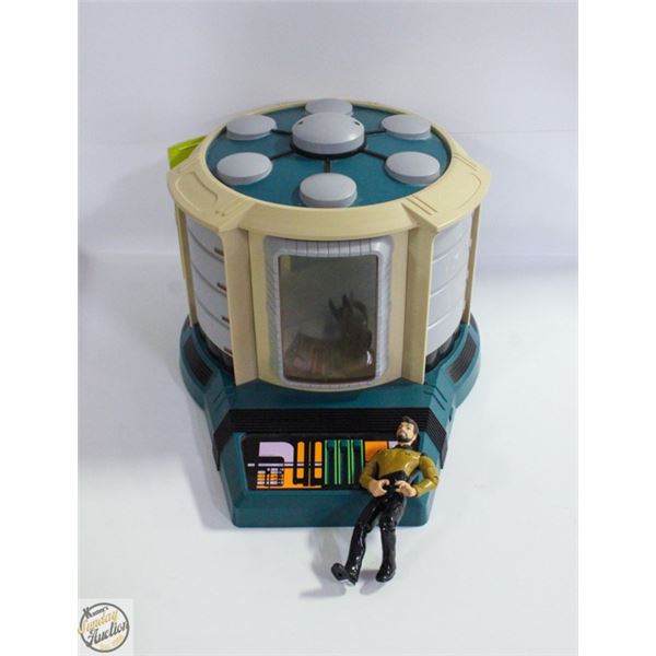 STAR TREK TRANSPORTER W/FIGURE