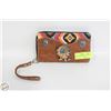 Image 1 : MONTANA WEST LAMLEES WALLET WRISTLET PURSE-ESTATE