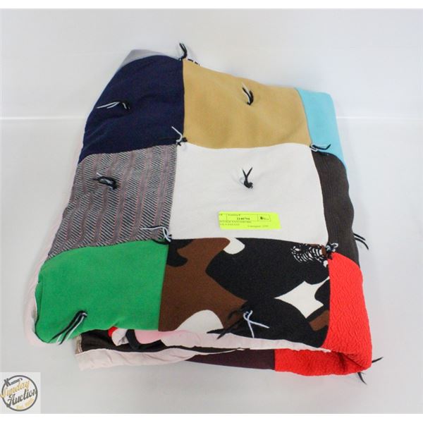 VINTAGE PATCHWORK QUILT-ESTATE