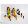 Image 1 : ESTATE UKRANIAN STACKING DOLLS ALL
