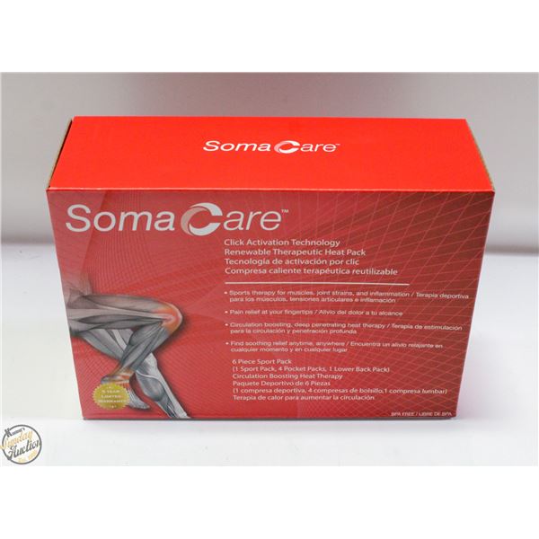 BRAND NEW SOMA CARE 6 PIECE SPORTS PACK OF