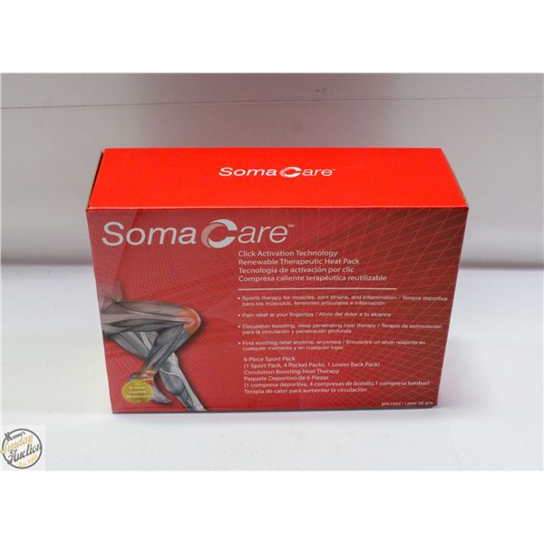 BRAND NEW SOMA CARE 6 PIECE SPORTS PACK OF